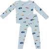 Toddler Pajama Set, Construction - Pajamas - 1 - thumbnail