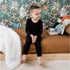 Toddler Pajama Set, Midnight - Pajamas - 3 - thumbnail