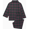 Trumpet Guardsman Pajamas, Green Tartan - Pajamas - 2