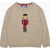Nutcracker Jumper, Oatmeal - Sweaters - 1 - thumbnail