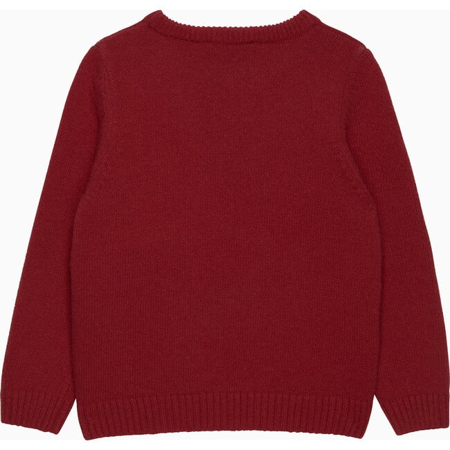 Kids Timothy Teddy Jumper, Red