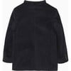 Hamish Velvet Blazer, Navy - Blazers - 2 - thumbnail