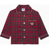 Cosy Tartan Reindeer Pajamas, Red Tartan - Pajamas - 3