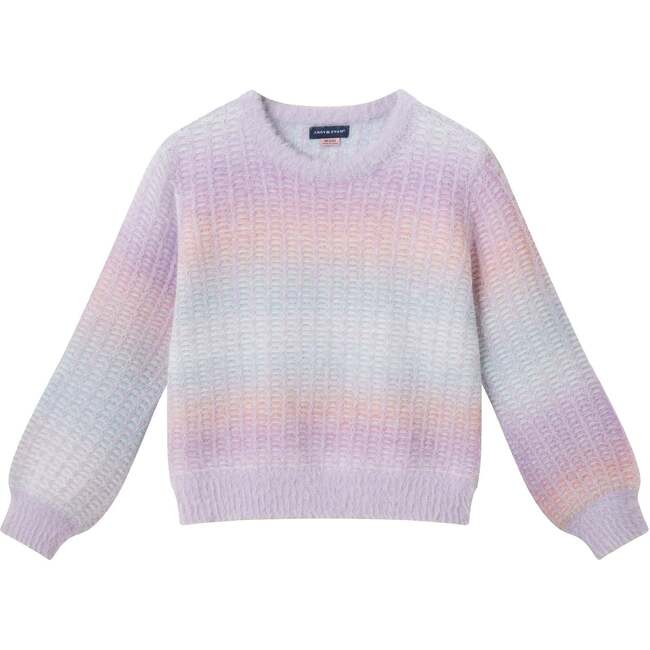 Big Kids Ombre Sweater, Purple
