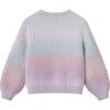 Kids Ombre Sweater, Purple - Sweaters - 2