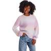 Big Kids Ombre Sweater, Purple - Sweaters - 4