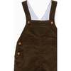 Chocolate Brown Salma Corduroy Baby Overalls - Overalls - 3