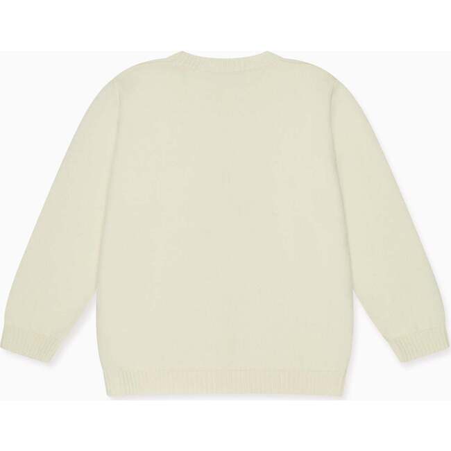 Ivory Ski Merino Kids Sweater - Sweaters - 4