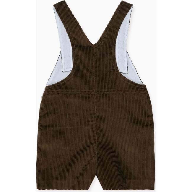 Chocolate Brown Salma Corduroy Baby Overalls - Overalls - 4