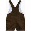 Chocolate Brown Salma Corduroy Baby Overalls - Overalls - 4