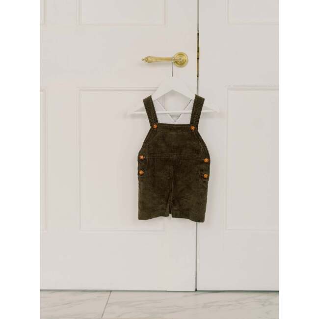 Chocolate Brown Salma Corduroy Baby Overalls - Overalls - 5