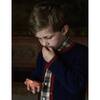 Ivory Tartan Nico Long Sleeve Boy Shirt - Shirts - 2