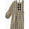 Sand Check Claudette Girl Dress - Dresses - 3