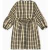 Sand Check Claudette Girl Dress - Dresses - 4