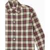 Ivory Tartan Nico Long Sleeve Boy Shirt - Shirts - 3