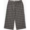 Navy Check Alma Girl Pants - Pants - 1 - thumbnail