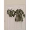 Sand Check Claudette Girl Dress - Dresses - 6