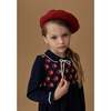 Navy Pomegranate Merino Girl Knitted Dress - Dresses - 2