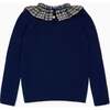 Navy Tavi Merino Girl Sweater - Sweaters - 4