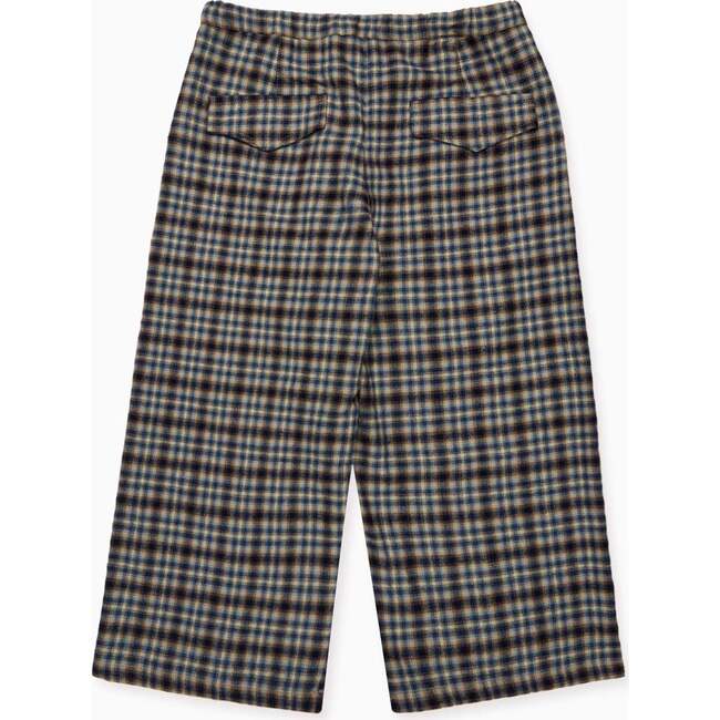 Navy Check Alma Girl Pants - Pants - 4