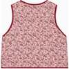 Dusty Pink Floral Azari Girl Vest - Vests - 3