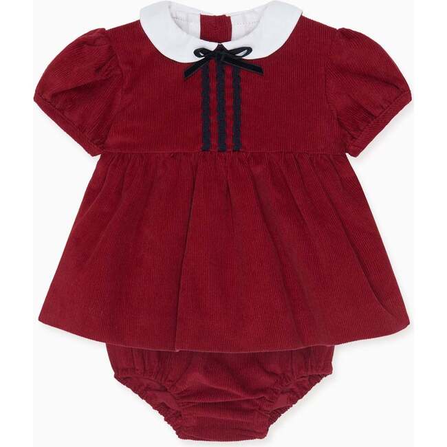 Burgundy Dominica Corduroy Baby Girl Set