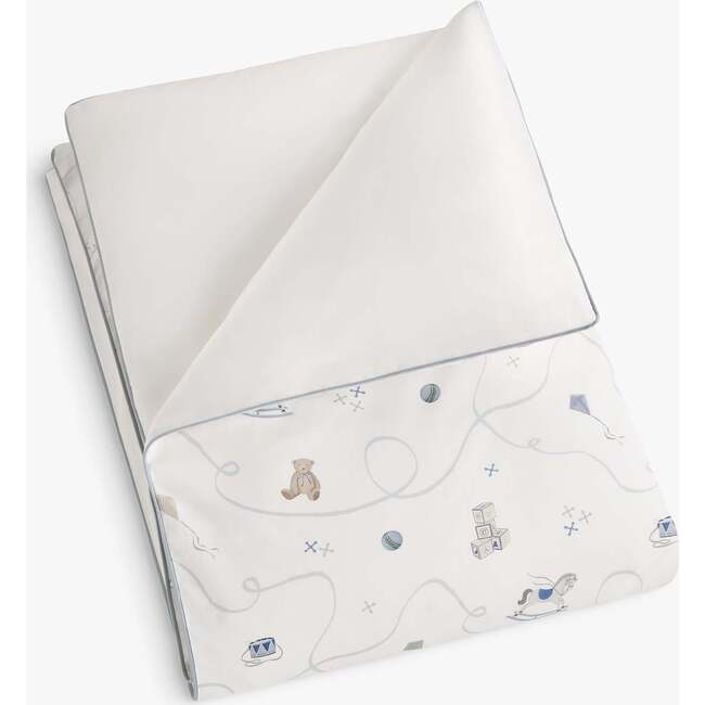 Little Toy Chest, Baby Duvet Set, Ivory