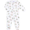 Christmas Toile Zipper, Prints - Rompers - 1 - thumbnail
