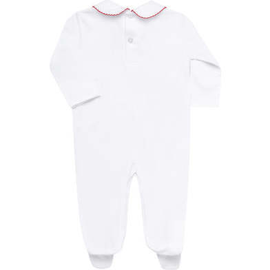 Christmas Smocked Footie, Multicolors