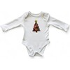 Liberty of London Christmas Tree Design Baby Bodysuit - Bodysuits - 1 - thumbnail