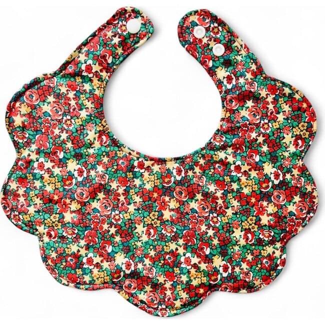 Liberty of London Scallop Baby Dribble Bib, Emma Etoile