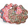 Liberty of London Scallop Baby Dribble Bib, Pack of 3, Christmas Fabric - Bibs - 1 - thumbnail