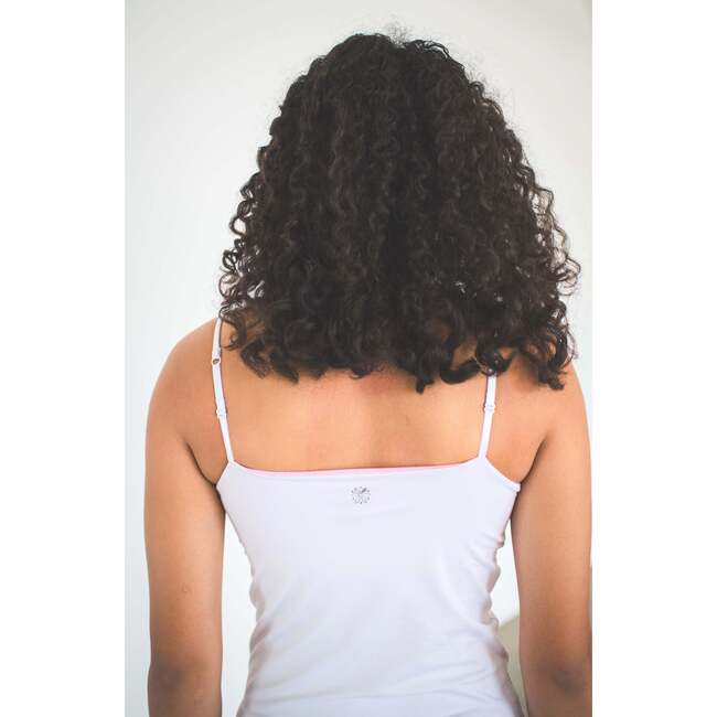 3-Pack Bleum Girls Camisole with Built-in Shelf Bra, White - Bras - 5