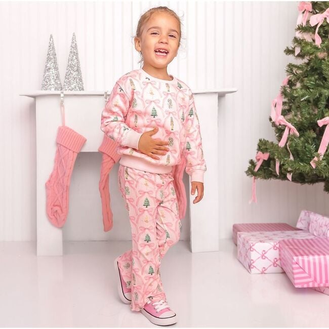 Nutcracker Trellis Christmas Flare Legging, Ballet - Leggings - 4