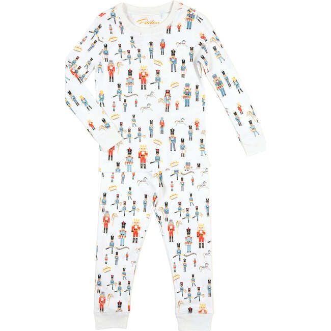Nutcracker & Little Toy Soldiers Pajamas, Blue - Pajamas - 1