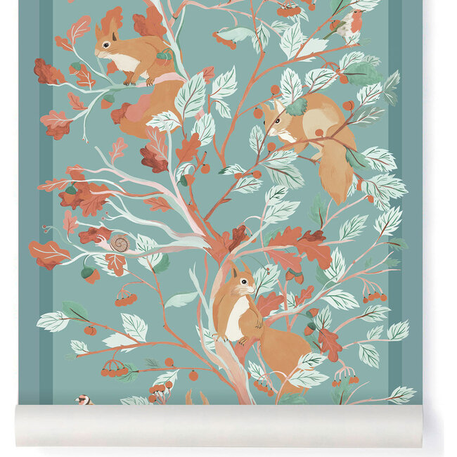 Nutcracker Wallpaper, Green Water