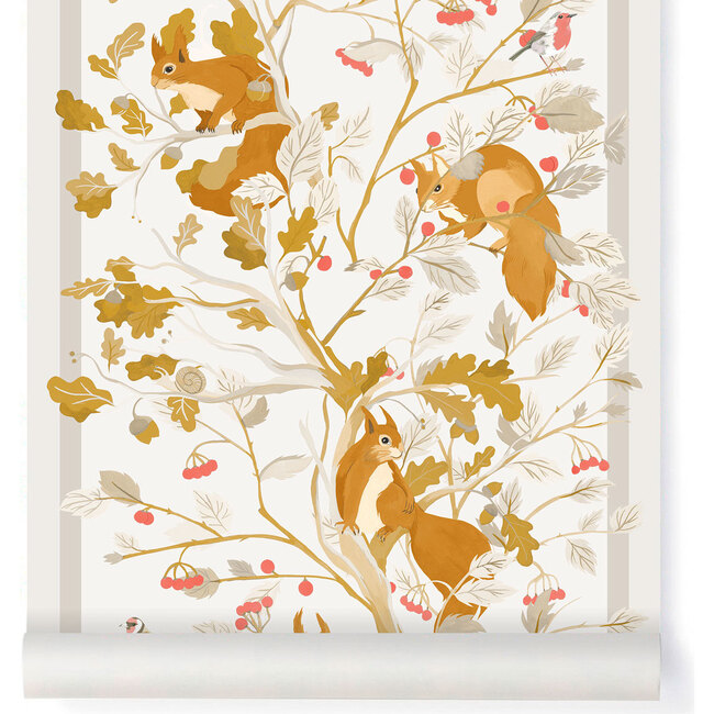 Nutcracker Wallpaper, Gold