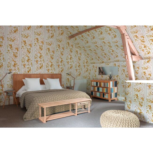 Nutcracker Wallpaper, Gold