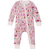 Nutcracker Girls Baby Zip Romper, Pink - Rompers - 1 - thumbnail