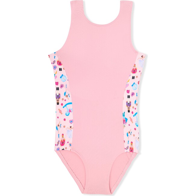 Ballet Pink Leotard With Nutcracker Sides