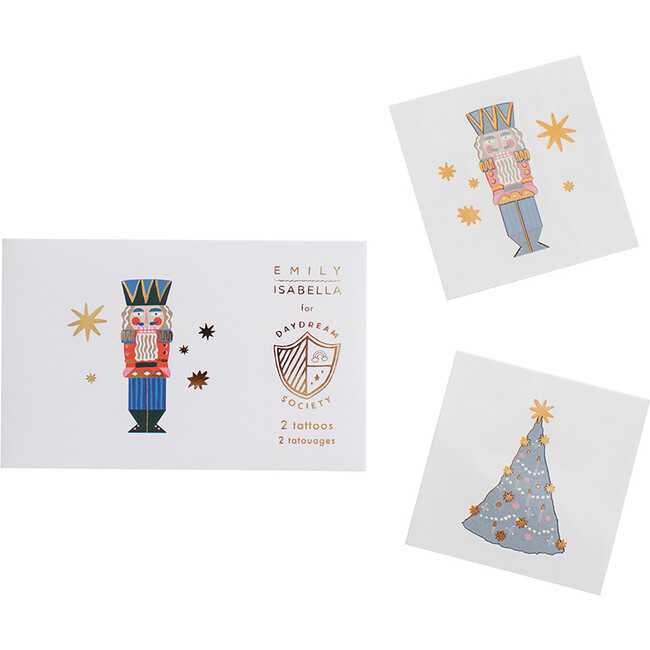 Nutcracker Temporary Tattoos
