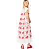 Women's Floral Print Short Sleeve Gown, Nutcracker Garden - Pajamas - 4 - thumbnail