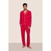 William Printed TENCEL Modal PJ Set, NUTCRACKER HOLLY RED/IVORY - Pajamas - 1 - thumbnail
