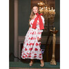 Women's Eleanor Smocked Long Puff Sleeve Dress, Nutcracker Garden - Dresses - 5 - thumbnail