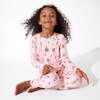 Nutcracker Pink Bamboo Kids Pajamas, Pink - Pajamas - 3