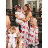 Eleanor Peter Pan Collar Long Sleeve Dress, Nutcracker Garden - Dresses - 5 - thumbnail