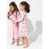 Nutcracker Pink Kids' Sherpa Robe, Pink - Robes - 2
