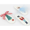Embroidered Nutcracker Hair Clips - Hair Accessories - 2