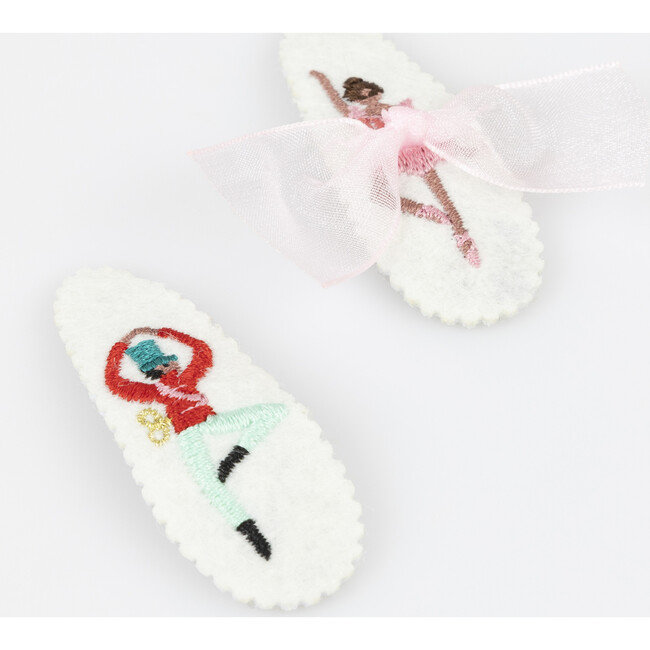 Embroidered Nutcracker Hair Clips - Hair Accessories - 3