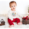 Long Sleeve Graphic Bodysuit, Christmas Cookie - Onesies - 4